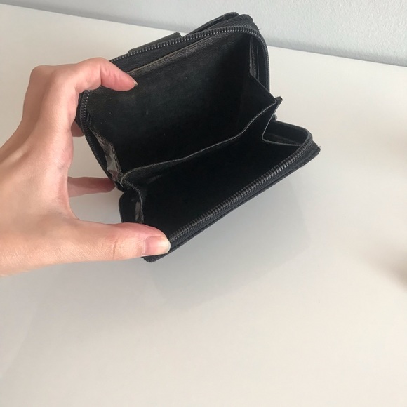 Authentic Gucci Vintage Bamboo Patent Leather Canvas Zipper Wallet 90’s Y2K - Picture 9 of 16